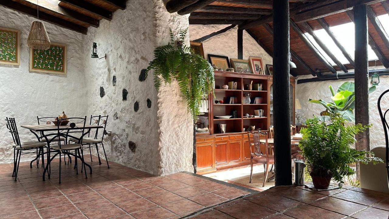 Casa Mara Casa Rural Con Terraza, Barbacoa Y Vistas Al Teide El Tanque Exterior foto
